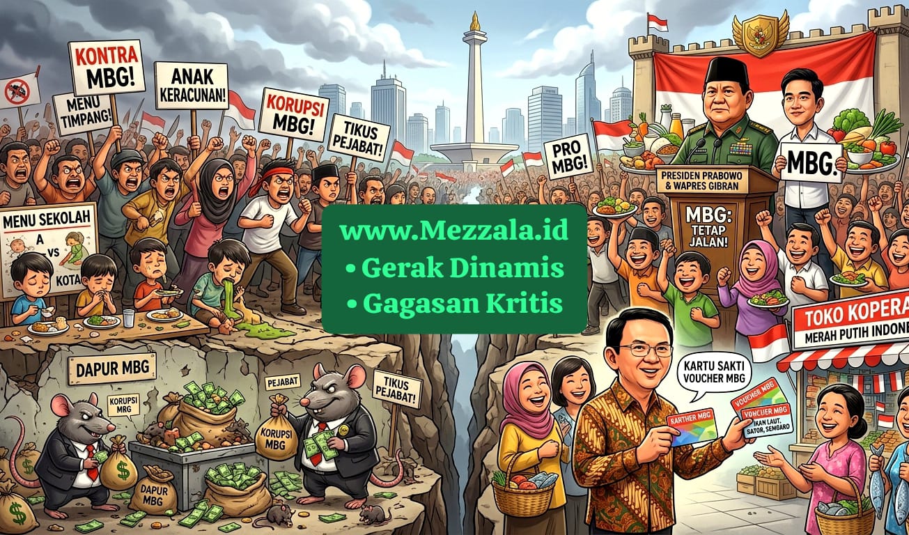 Voucher Sembako Ahok vs Makan Bergizi Gratis (MBG)