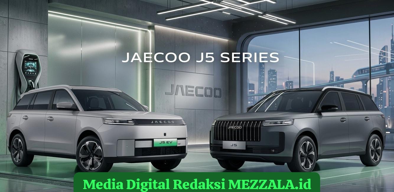 Jaecoo J5 SUV - Redaksi Mezzala.id - 15 Rekomendasi Mobil Listrik Terbaik Value For Money