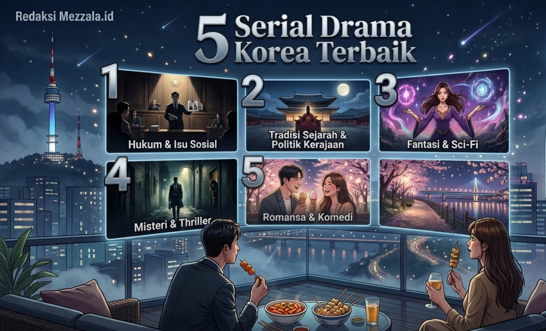 Redaksi Mezzala - 5 Rekomendasi Serial Drama Korea Terbaik 2026 - Drakor Terbaik 2026 - Drama Korea Terbaik 2026