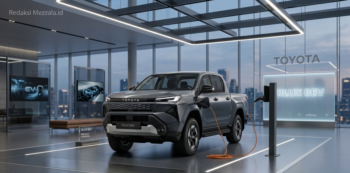Redaksi Mezzala.id - Toyota New Hilux Meluncur: Diesel Lebih Bertenaga, Versi Listriknya Tembus Rp 1 Miliar