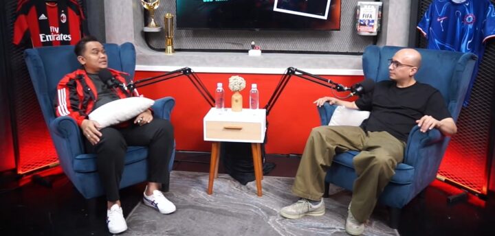 AC Milan vs Chelsea - Valentino Jebret Simanjuntak di kanal Youtube JMTV dengan Arif Putra Wicaksono Nine Sport Promotor Laga Sepak Bola Klub Eropa Tour Indonesia