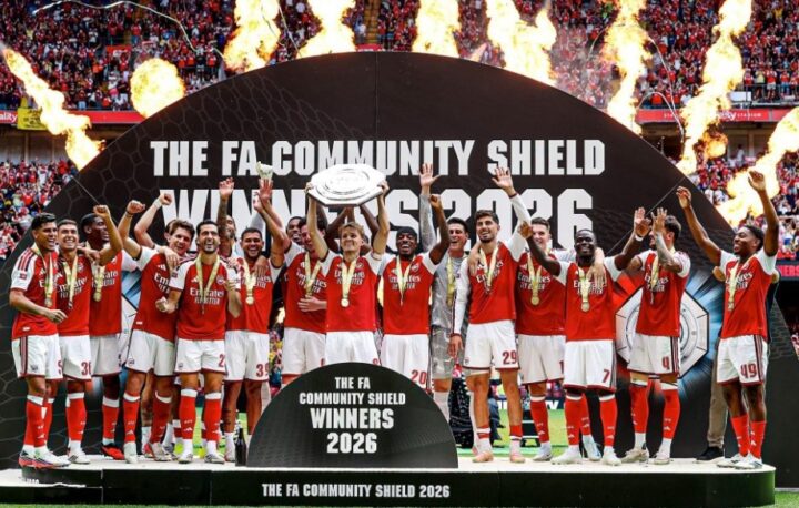 FA Community Shield 2026 - Statistik Pertandingan Arsenal vs Man City - Mikel Arteta - Enzo Maresca